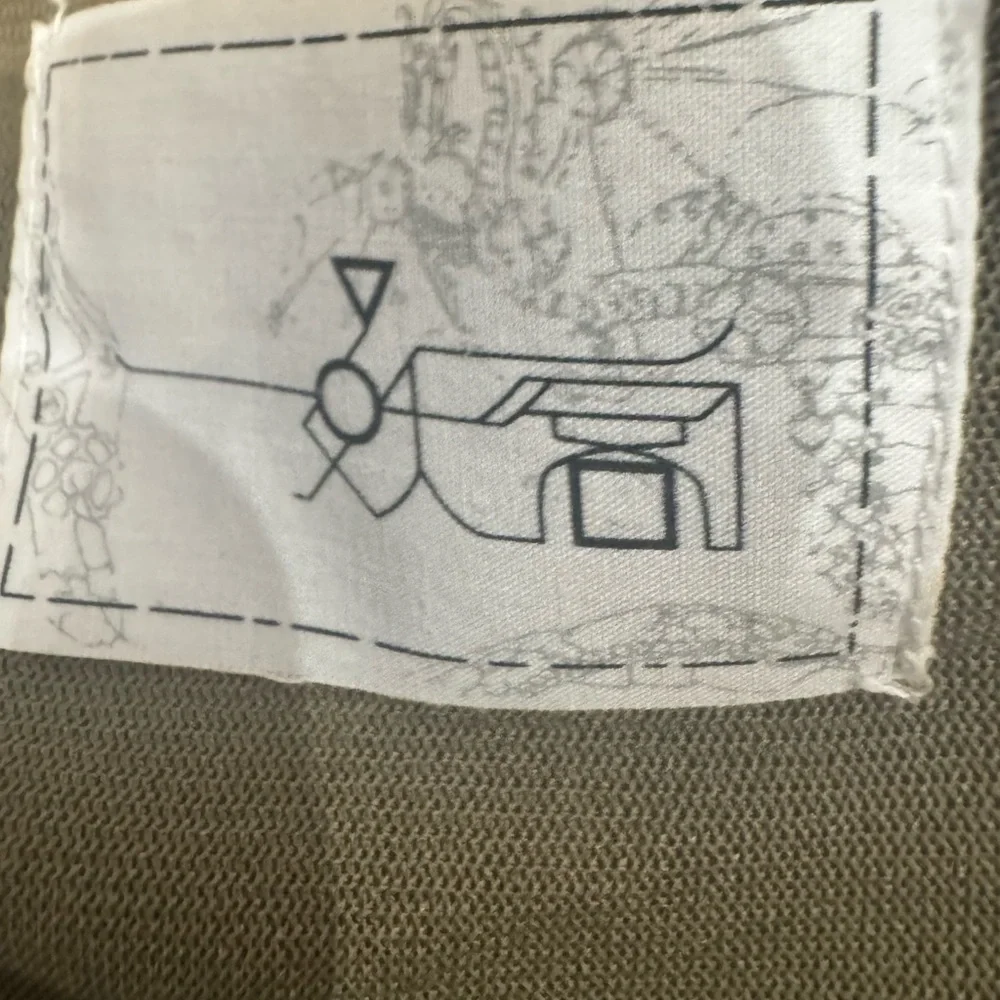 Elegant Floral Green Dress small - Picture 4 of 10